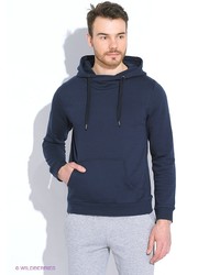 Мужской темно-синий худи от Oodji