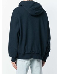 Мужской темно-синий худи от Yeezy