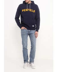 Мужской темно-синий худи от Penfield