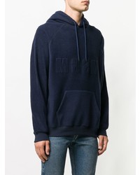 Мужской темно-синий худи от MSGM