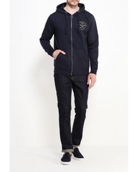 Мужской темно-синий худи от Ringspun