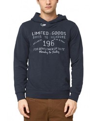 Мужской темно-синий худи от s.Oliver