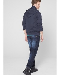 Мужской темно-синий худи от s.Oliver