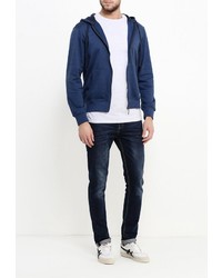 Мужской темно-синий худи от Sela