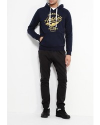 Мужской темно-синий худи от Sela