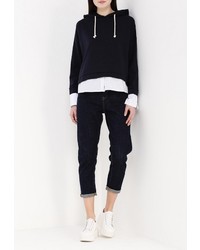 Женский темно-синий худи от Sense