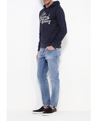 Мужской темно-синий худи от SPRINGFIELD