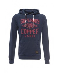 Мужской темно-синий худи от Superdry