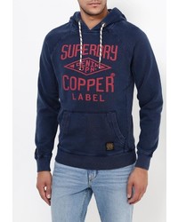 Мужской темно-синий худи от Superdry