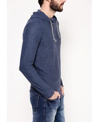 Мужской темно-синий худи от Tom Tailor Denim