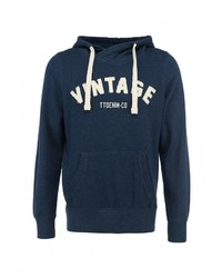 Мужской темно-синий худи от Tom Tailor Denim