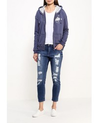 Женский темно-синий худи от Tommy Hilfiger Denim