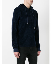 Мужской темно-синий худи от Blood Brother