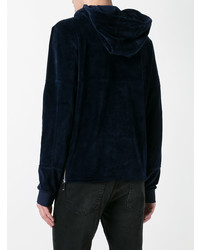 Мужской темно-синий худи от Blood Brother