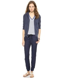 Женский темно-синий худи от James Perse