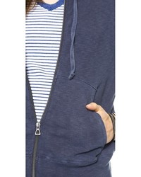 Женский темно-синий худи от James Perse