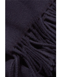 Женский темно-синий шарф от Acne Studios