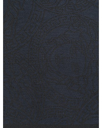 Мужской темно-синий шарф от Versace