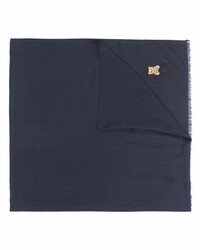 Мужской темно-синий шарф от Moschino