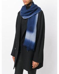 Женский темно-синий шарф от Faliero Sarti