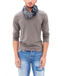 Мужской темно-синий шарф от s.Oliver