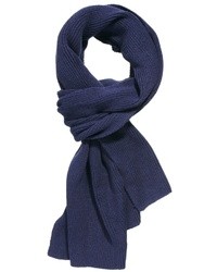 Мужской темно-синий шарф от Selected