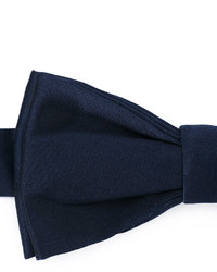 Мужской темно-синий шелковый галстук-бабочка от fe-fe