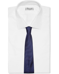 Мужской темно-синий шелковый галстук от Turnbull & Asser