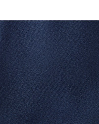 Мужской темно-синий шелковый галстук от Gucci