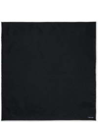 Темно-синий шелковый нагрудный платок от Tom Ford