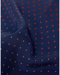 Темно-синий шелковый нагрудный платок от Original Penguin