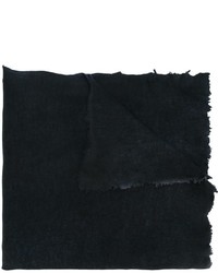 Мужской темно-синий шелковый шарф от Avant Toi