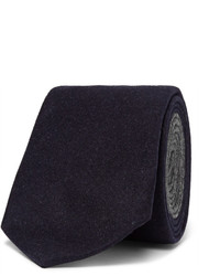 Мужской темно-синий шерстяной галстук от Brunello Cucinelli