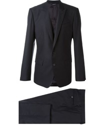 Темно-синий шерстяной костюм от Dolce & Gabbana