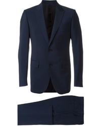 Темно-синий шерстяной костюм от Ermenegildo Zegna