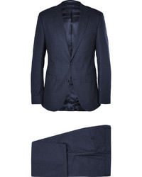 Темно-синий шерстяной костюм от Hugo Boss