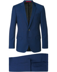 Темно-синий шерстяной костюм от Hugo Boss