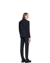 Темно-синий шерстяной костюм от Neil Barrett