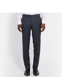 Темно-синий шерстяной костюм от Canali