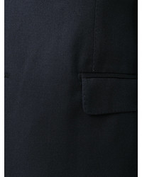 Темно-синий шерстяной костюм от Tonello