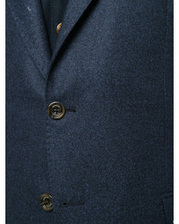 Темно-синий шерстяной костюм от Eleventy