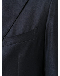 Темно-синий шерстяной костюм от Tagliatore