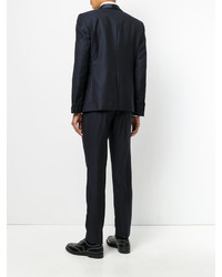 Темно-синий шерстяной костюм от Tagliatore