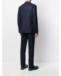 Темно-синий шерстяной костюм от The Gigi