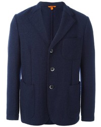 Мужской темно-синий шерстяной пиджак от Barena
