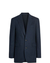 Мужской темно-синий шерстяной пиджак от Burberry