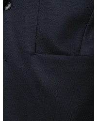 Мужской темно-синий шерстяной пиджак от Jil Sander