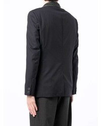 Мужской темно-синий шерстяной пиджак от Kolor