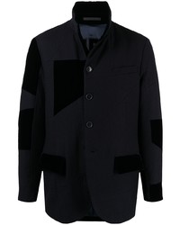 Мужской темно-синий шерстяной пиджак от Giorgio Armani