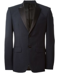 Мужской темно-синий шерстяной пиджак от Givenchy